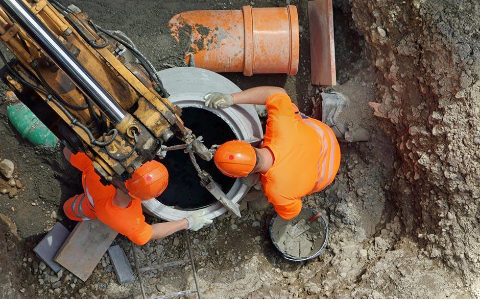 déboucher une canalisation d'eaux usées Les Lilas
